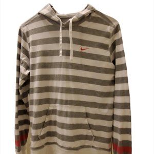 EUC - Nike Gray and White Hoodie